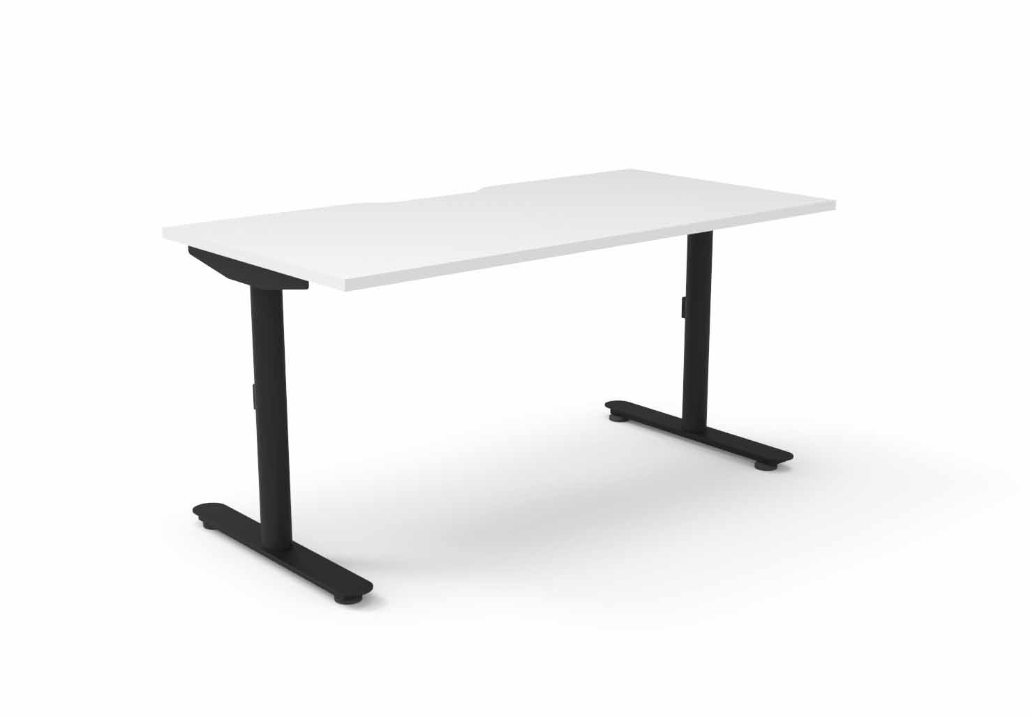 Halo Static Office Desk - 1500w -wb